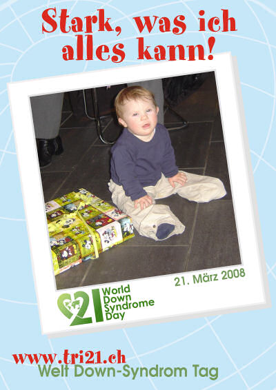 Plakataktion 08 'Stark, was ich alles kann'