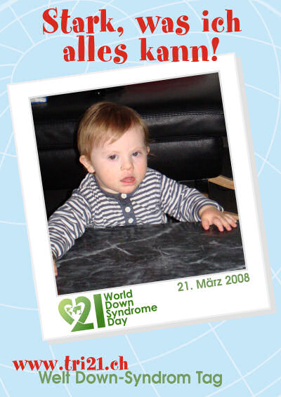 Plakataktion 08 'Stark, was ich alles kann'