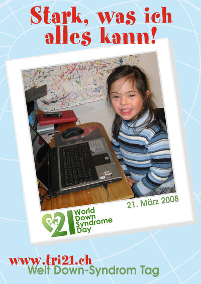 Plakataktion 08 'Stark, was ich alles kann'