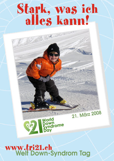 Plakataktion 08 'Stark, was ich alles kann'