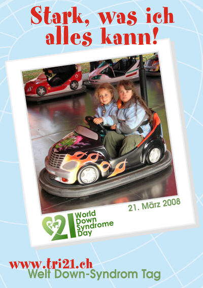 Plakataktion 08 'Stark, was ich alles kann'