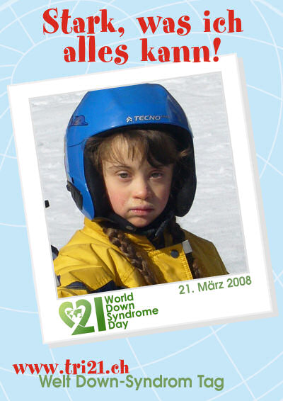 Plakataktion 08 'Stark, was ich alles kann'