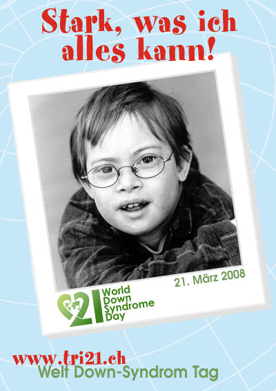 Plakataktion 08 'Stark, was ich alles kann'