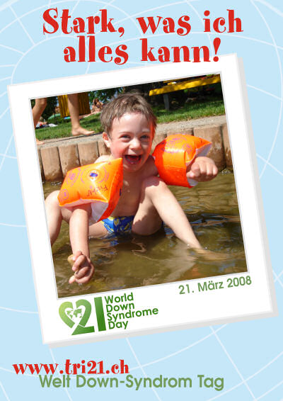 Plakataktion 08 'Stark, was ich alles kann'