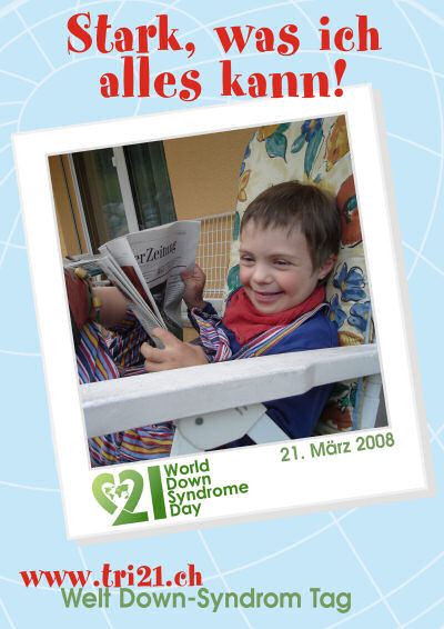 Plakataktion 08 'Stark, was ich alles kann'