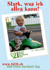 Poster zum Welt Down-Syndrom Tag 08
