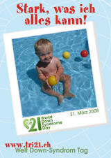 Poster zum Welt Down-Syndrom Tag 08