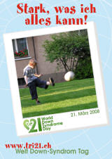 Poster zum Welt Down-Syndrom Tag 08