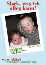 Poster zum Welt Down-Syndrom Tag 08