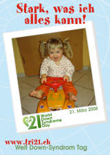 Poster zum Welt Down-Syndrom Tag 08