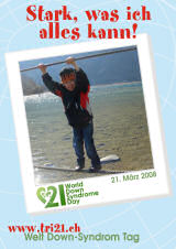 Poster zum Welt Down-Syndrom Tag 08