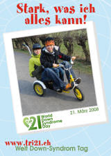 Poster zum Welt Down-Syndrom Tag 08