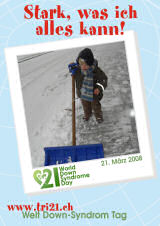 Poster zum Welt Down-Syndrom Tag 08