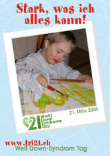 Poster zum Welt Down-Syndrom Tag 08