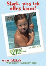 Poster zum Welt Down-Syndrom Tag 08