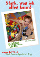 Poster zum Welt Down-Syndrom Tag 08