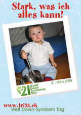 Poster zum Welt Down-Syndrom Tag 08
