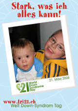 Poster zum Welt Down-Syndrom Tag 08