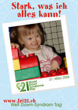 Poster zum Welt Down-Syndrom Tag 08