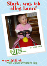 Poster zum Welt Down-Syndrom Tag 08