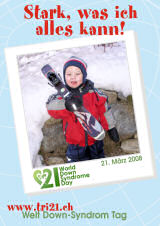 Poster zum Welt Down-Syndrom Tag 08