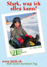 Poster zum Welt Down-Syndrom Tag 08
