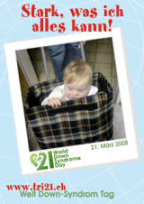 Poster zum Welt Down-Syndrom Tag 08