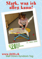 Poster zum Welt Down-Syndrom Tag 08