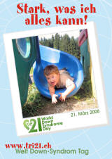 Poster zum Welt Down-Syndrom Tag 08