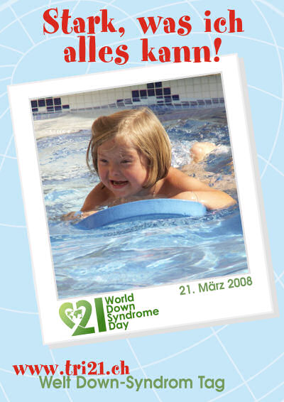 Poster zum Welt Down-Syndrom Tag 08