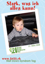 Poster zum Welt Down-Syndrom Tag 08