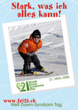 Poster zum Welt Down-Syndrom Tag 08