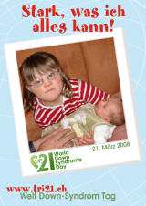 Poster zum Welt Down-Syndrom Tag 08