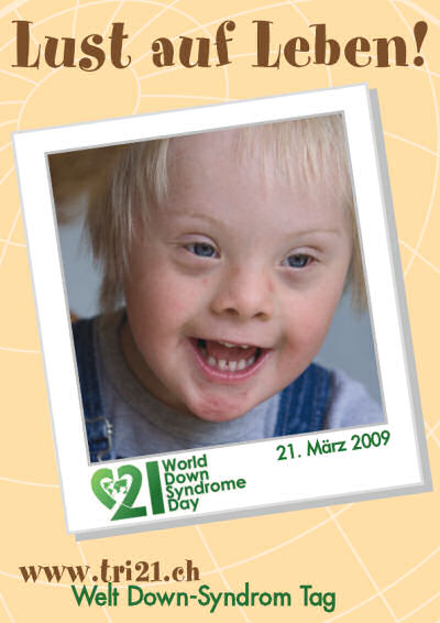 Plakataktion 09 'Lust auf Leben'