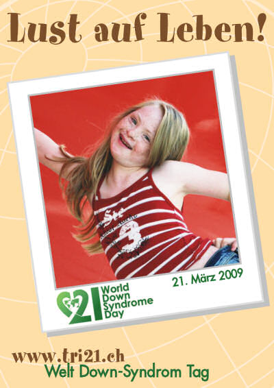 Plakataktion 09 'Lust auf Leben'