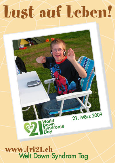 Plakataktion 09 'Lust auf Leben'