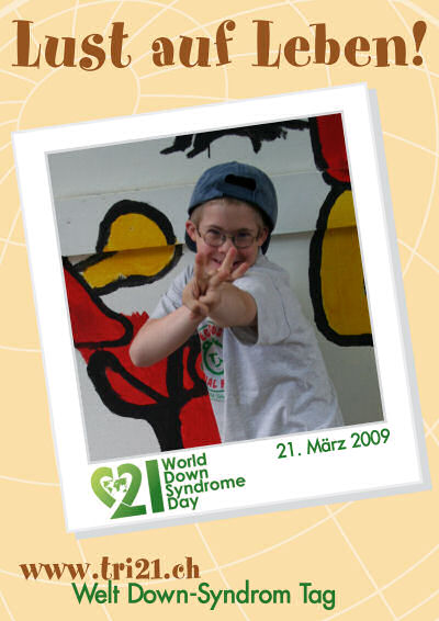 Plakataktion 09 'Lust auf Leben'