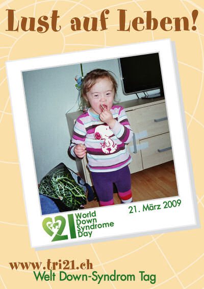 Plakataktion 09 'Lust auf Leben'