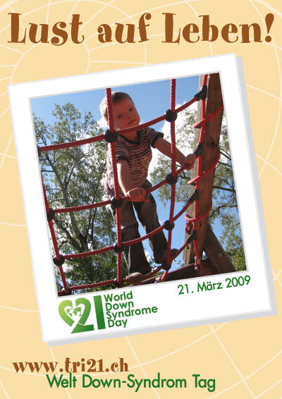 Plakataktion 09 'Lust auf Leben'