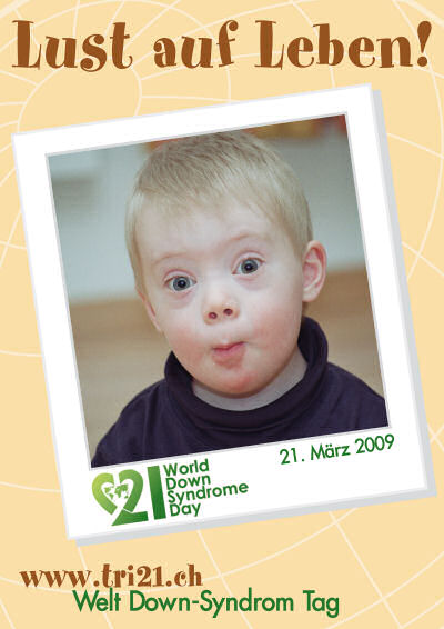 Plakataktion 09 'Lust auf Leben'