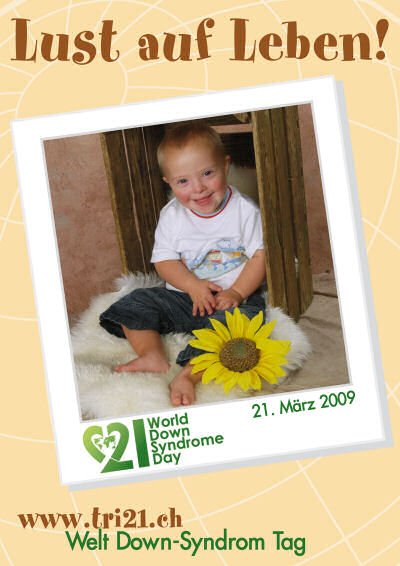 Plakataktion 09 'Lust auf Leben'