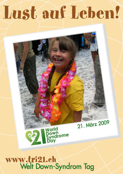 Plakataktion 09 'Lust auf Leben'