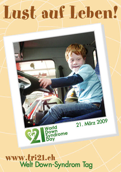 Plakataktion 09 'Lust auf Leben'