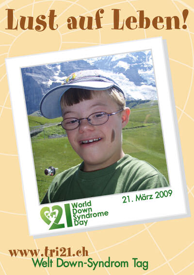 Plakataktion 09 'Lust auf Leben'