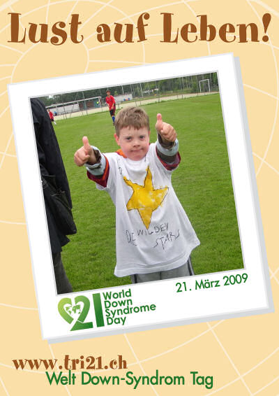 Plakataktion 09 'Lust auf Leben'