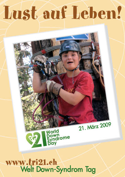 Plakataktion 09 'Lust auf Leben'