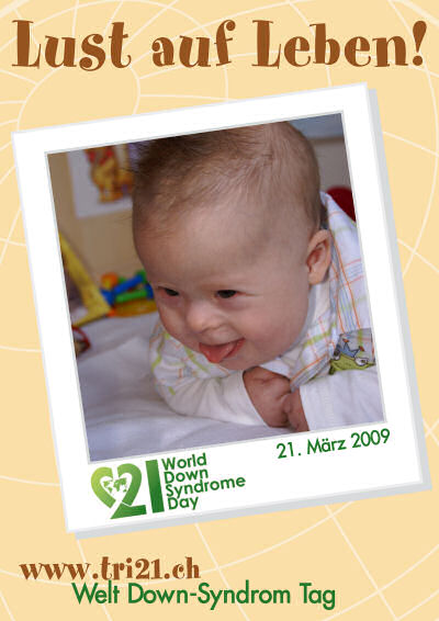 Plakataktion 09 'Lust auf Leben'