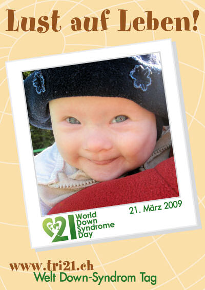 Plakataktion 09 'Lust auf Leben'