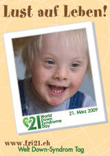 Poster zum Welt Down-Syndrom Tag 09