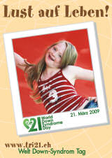 Poster zum Welt Down-Syndrom Tag 09